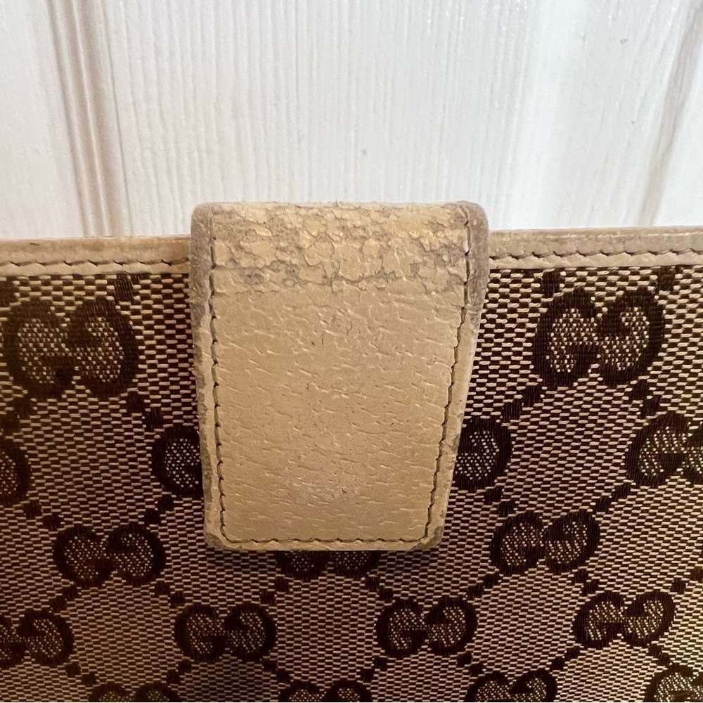 💚GUCCI CANVAS MONOGRAM CONTINENTAL WALLET - Picture 4 of 13